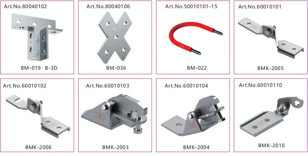 HDG U Shape Fittings Connecting Plate Fitting for Strut Channel