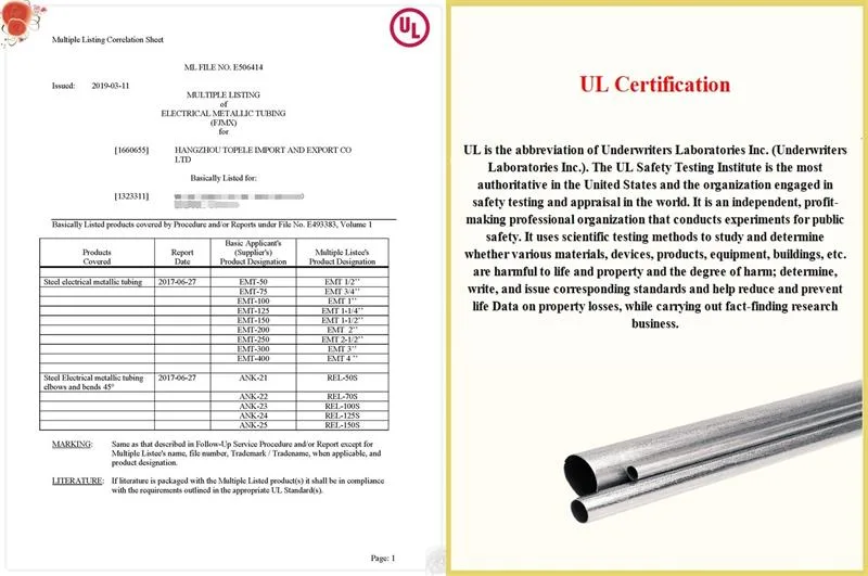 20mm/25mm / 32mm BS Standard Conduit Pipe Fittings of Steel Hexagon Locknut