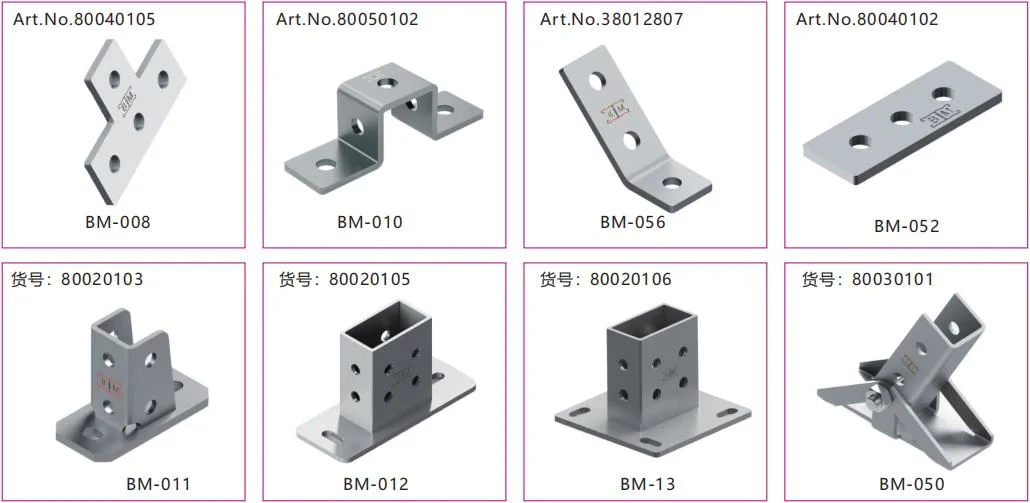 Stainless Steel Strut Channel Fittings