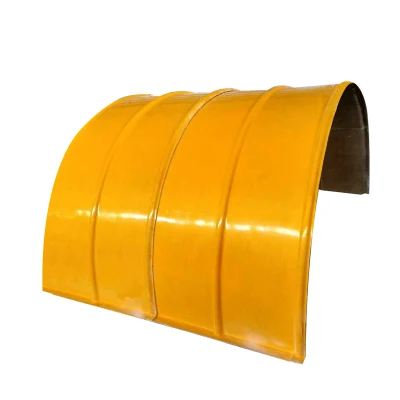 Produttore professionale di coperture per cappe per nastri trasportatori in metallo ondulato